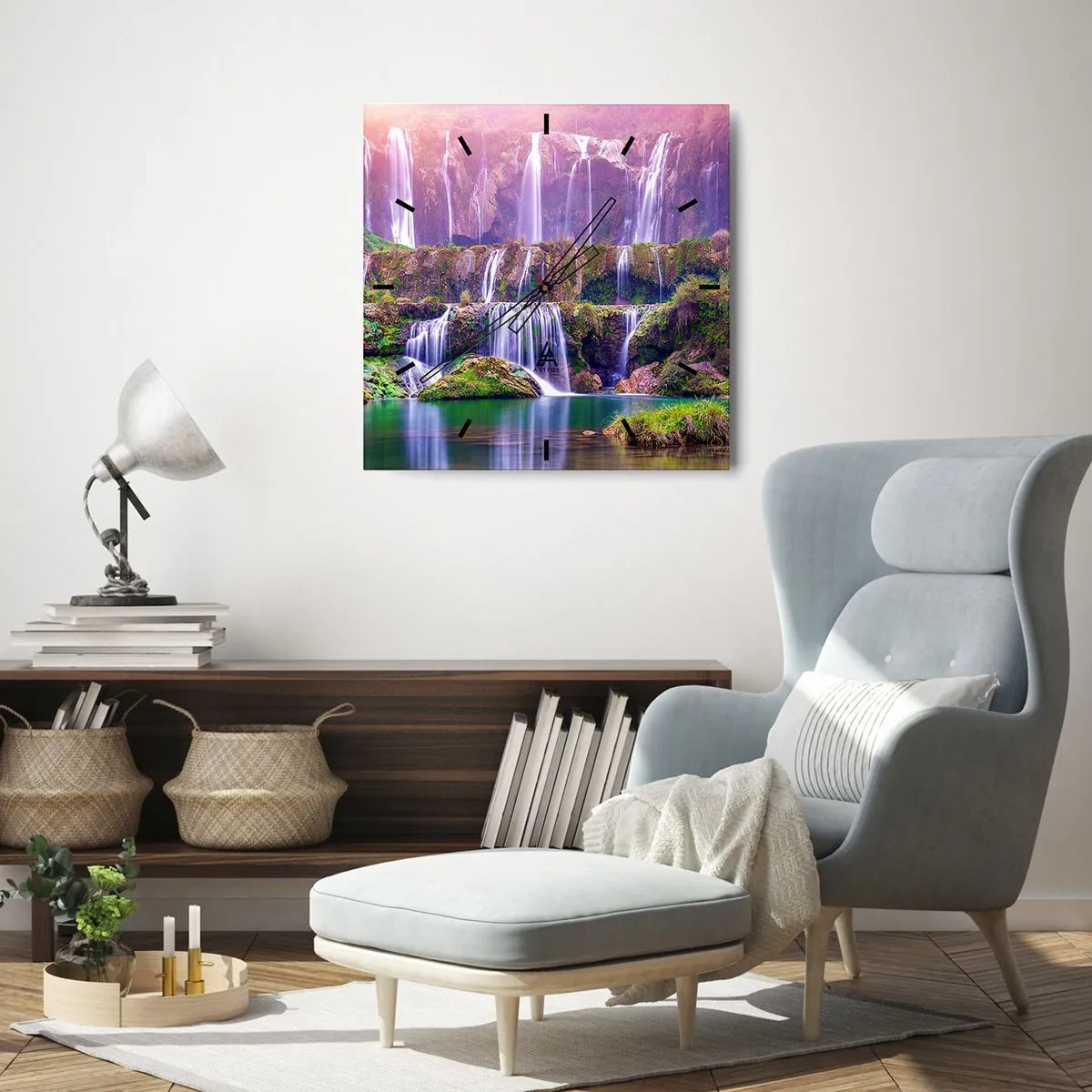 Falióra, Óra - Lépcső a menybe - 30x30 cm