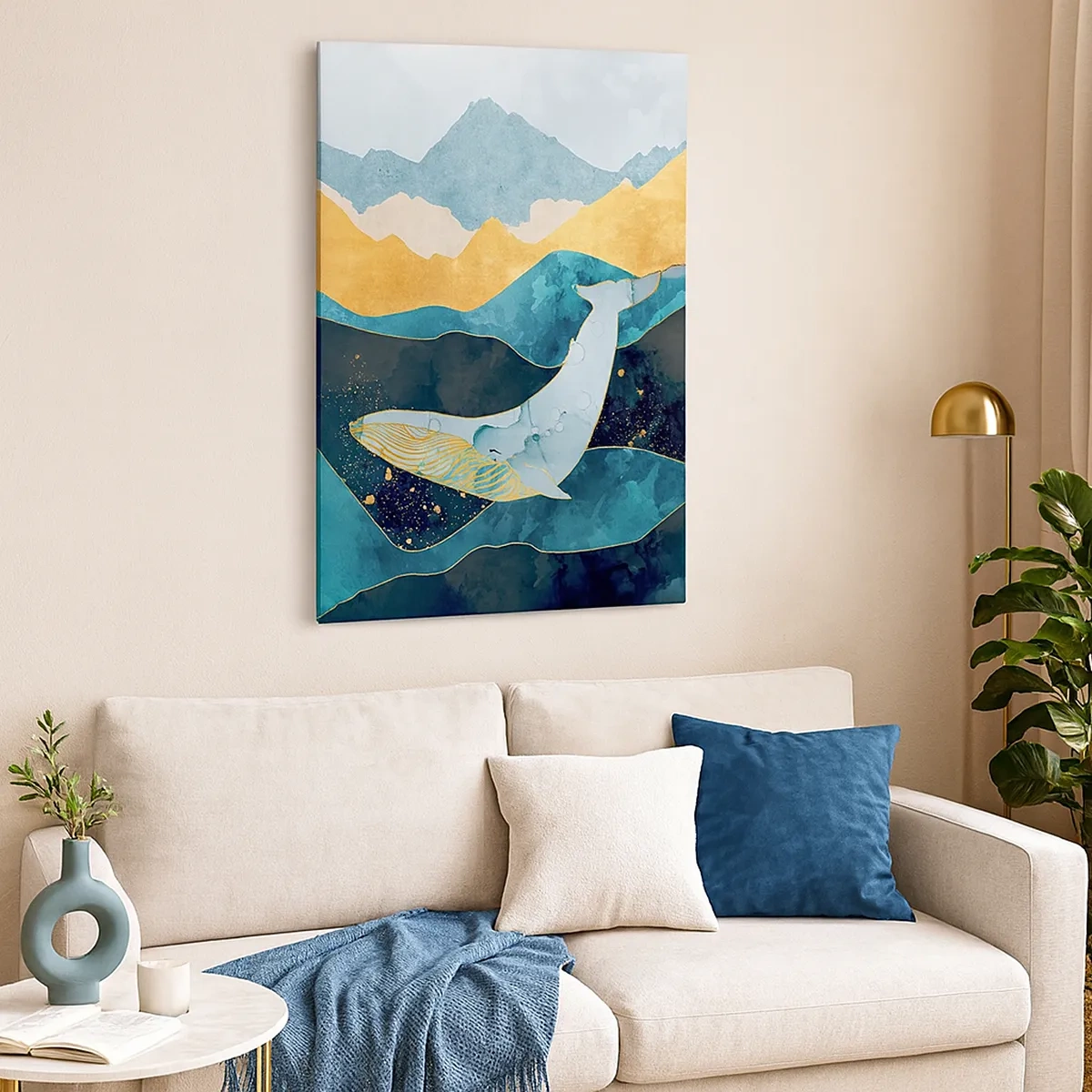 Vászonkép - Észak hűvös szépsége - 50x70 cm