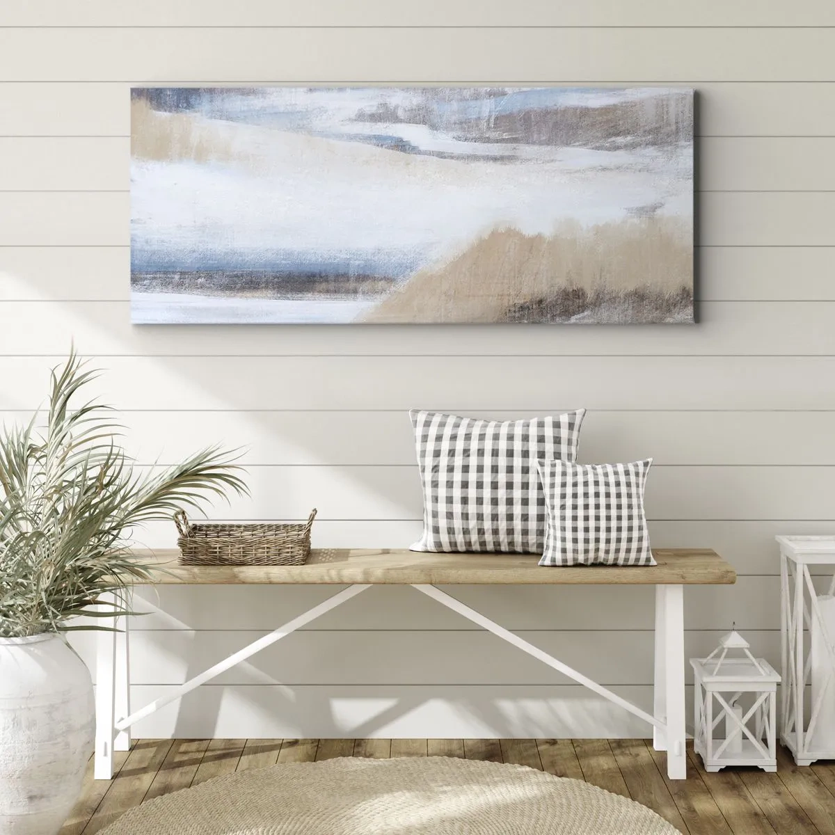 Vászonkép - Téli kompozíció - 100x40 cm