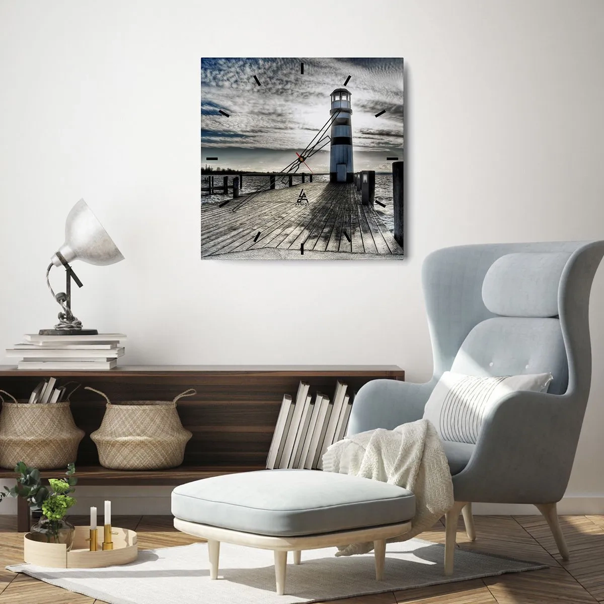 Falióra, Óra - Tengerészek, várlak benneteket - 30x30 cm