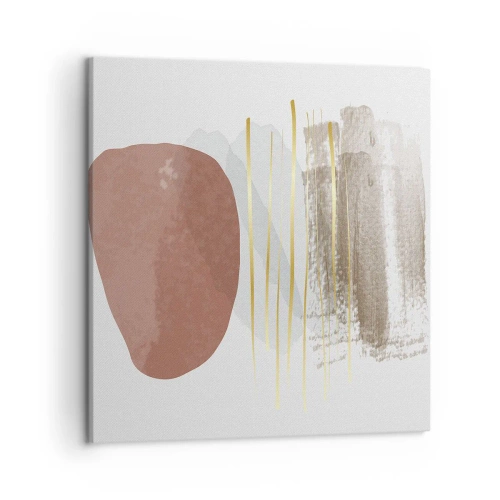 Vászonkép - Absztrakt oszlopsor - 50x50 cm