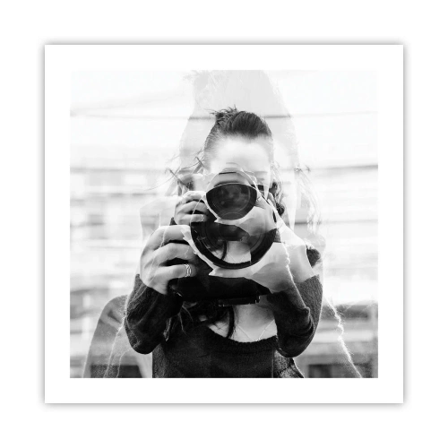 Poszter - Alkotó meg ez eszköze - 50x50 cm