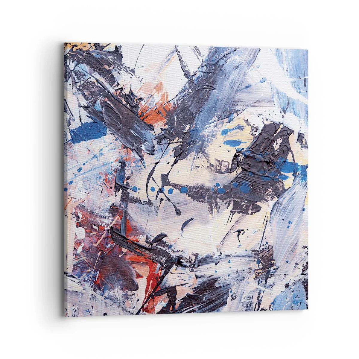 Vászonkép - Őrült absztrakt tánc - 70x70 cm