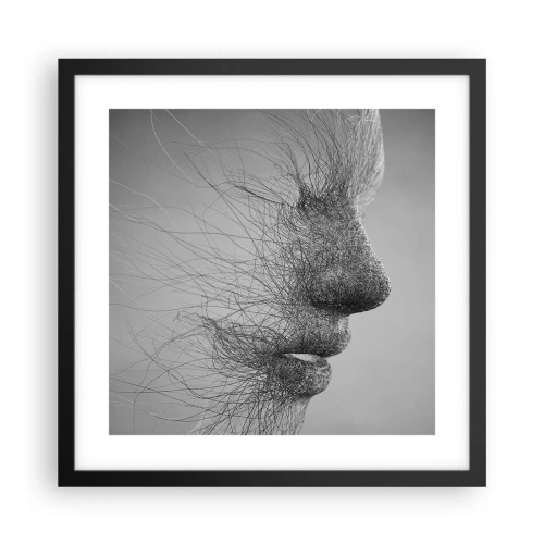 Poszter fehér keretben - A szél szelleme - 40x40 cm