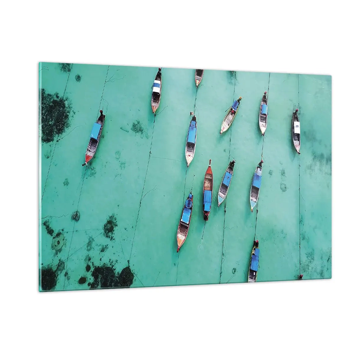 Üveg kép - Örömteli várakozásban - 120x80 cm