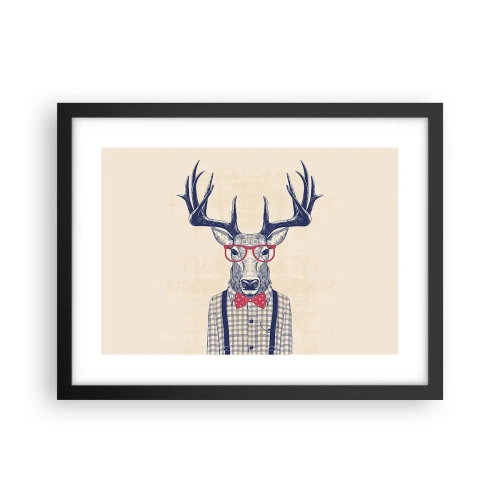 Poszter fehér keretben - Mókás extravagancia - 40x30 cm