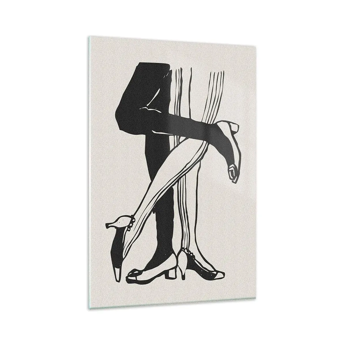 Üveg kép - Női tulajdonság - 80x120 cm