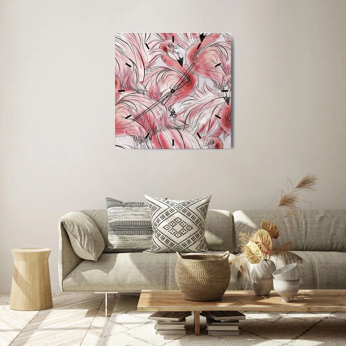 Falióra, Óra - Madári corps de ballet - 40x40 cm