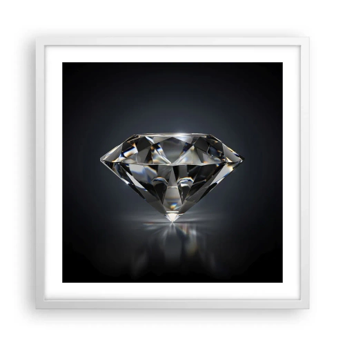 Poszter fekete keretben - Best girls friend - 50x50 cm