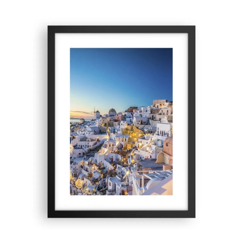 Poszter fehér keretben - A görögség lényege - 30x40 cm