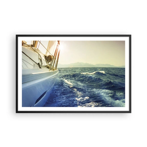 Poszter fehér keretben - A kalandhoz - 91x61 cm