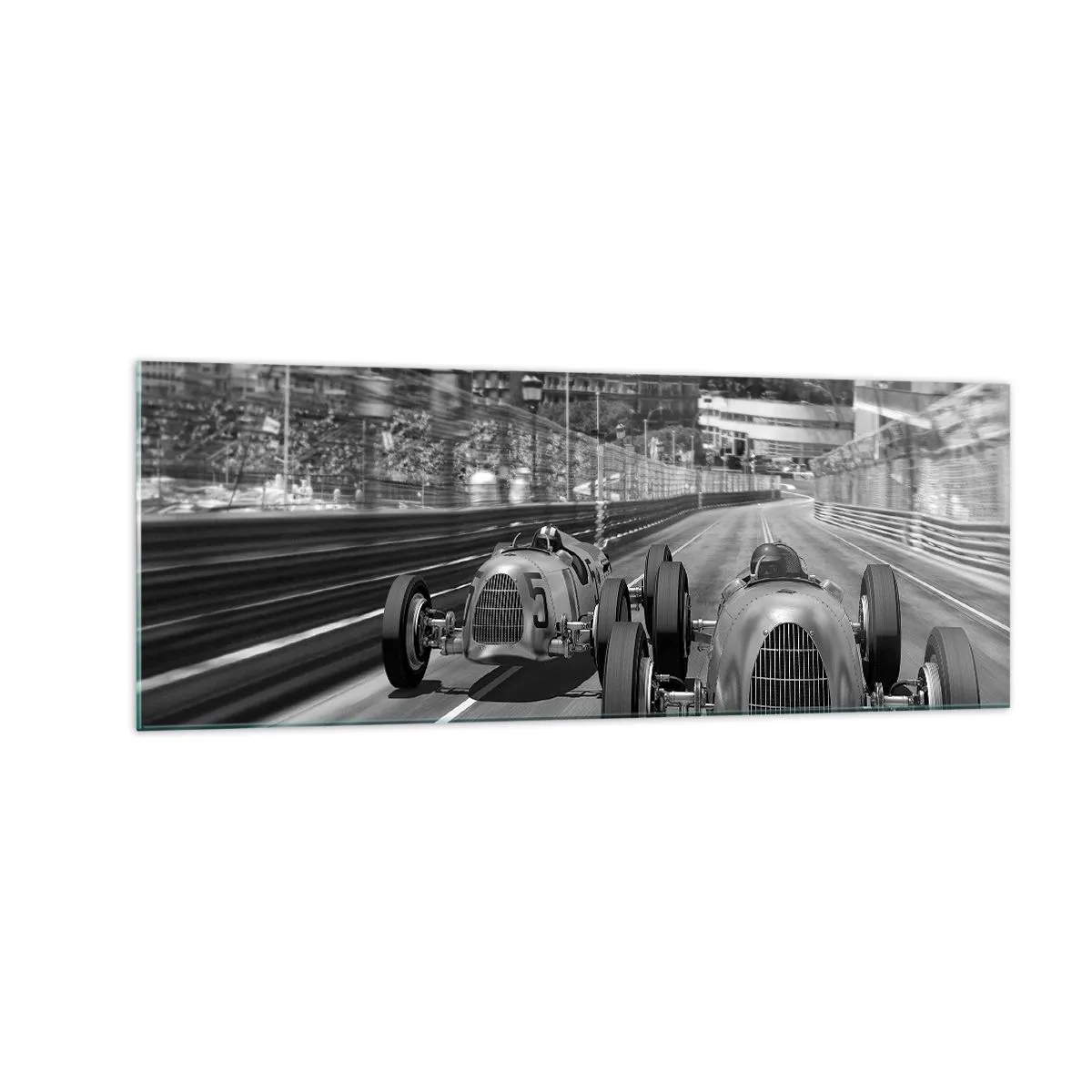 Üveg kép - Réges-régen Monte Carlóban - 140x50 cm