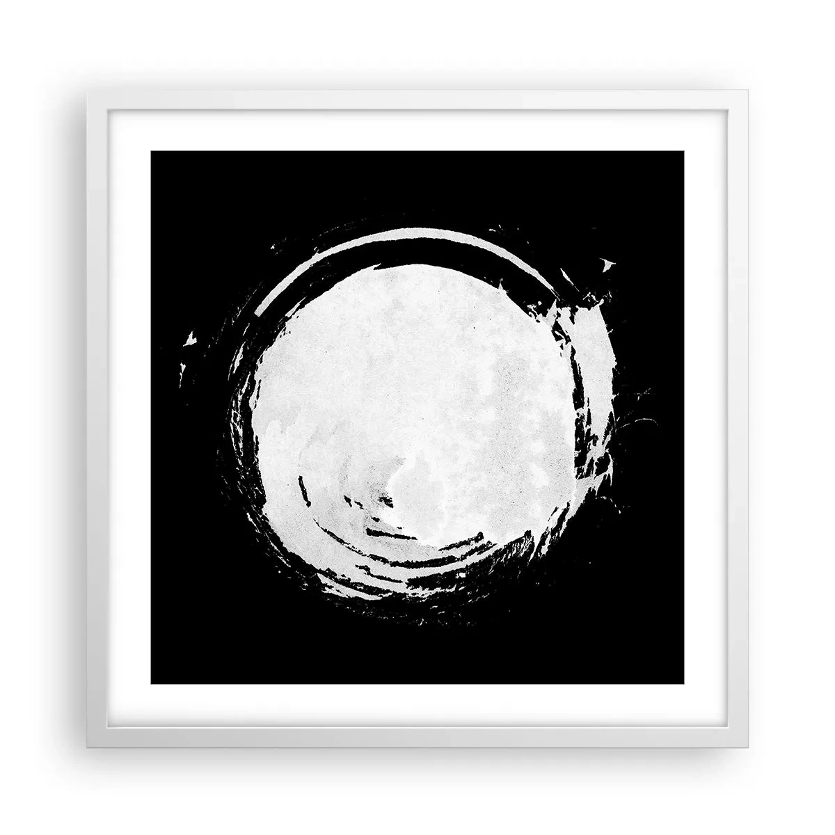 Poszter fekete keretben - A jó kiút - 50x50 cm