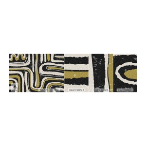 Fotótapéta Minta Öntapadós Deluxe Sticker - Kompozíció: traktusok és sikátorok - Idős, Absztrakció, Darab - 100x30 cm