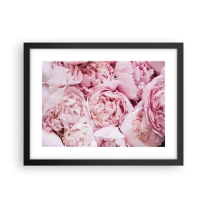 Poszter fehér keretben - Átölelve és illatos - 40x30 cm