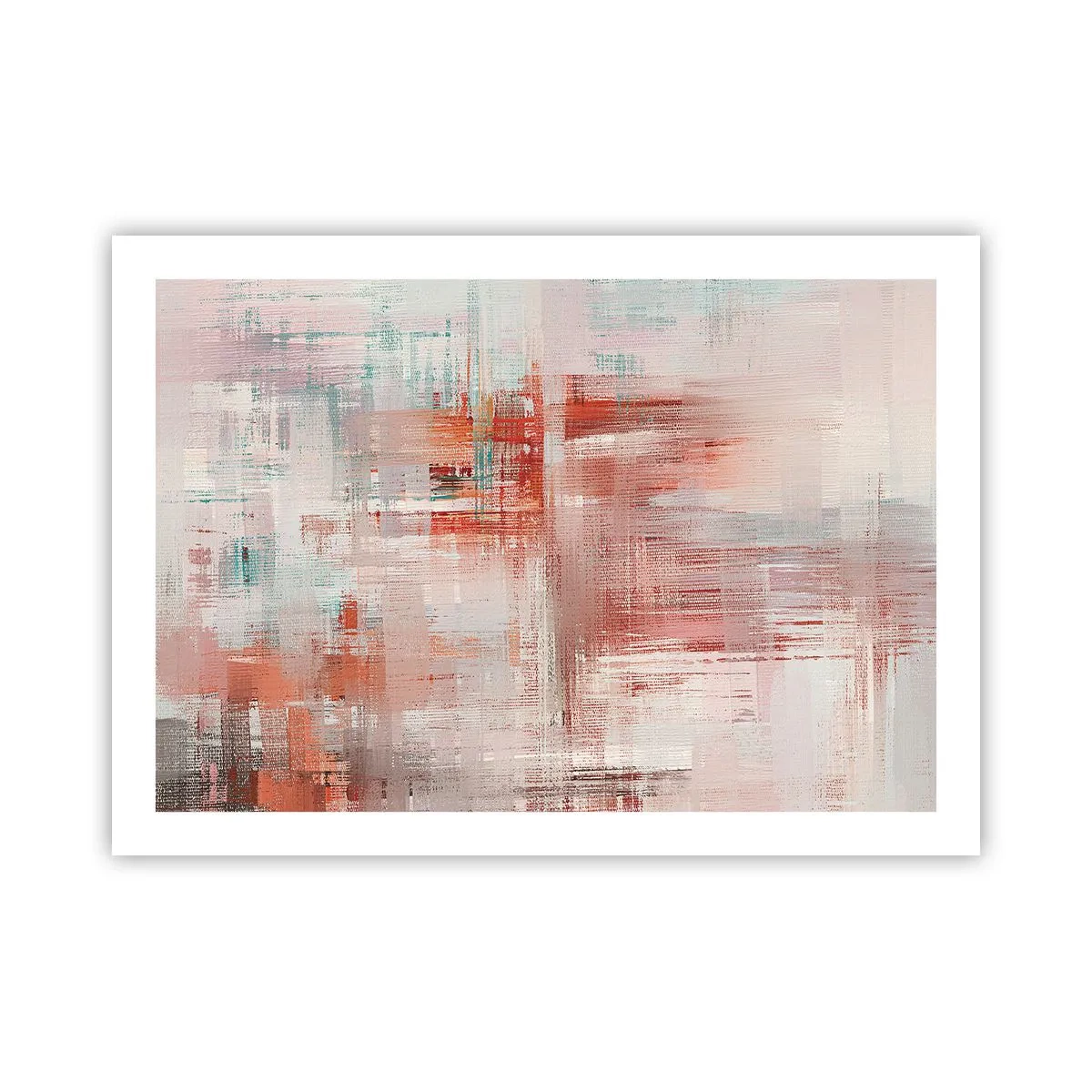 Poszter - Ködös. De rózsaszín - 70x50 cm