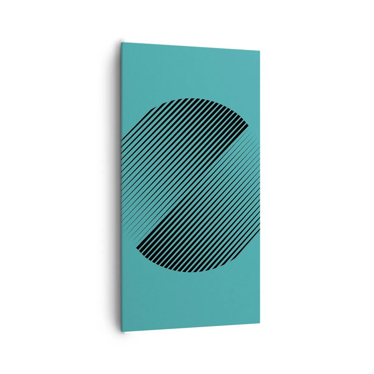 Vászonkép - A kör - egy geometriai variáció - 65x120 cm