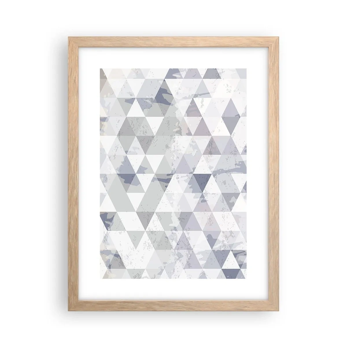 Poszter világos tölgy keretben - Hármas ritmusban - 30x40 cm