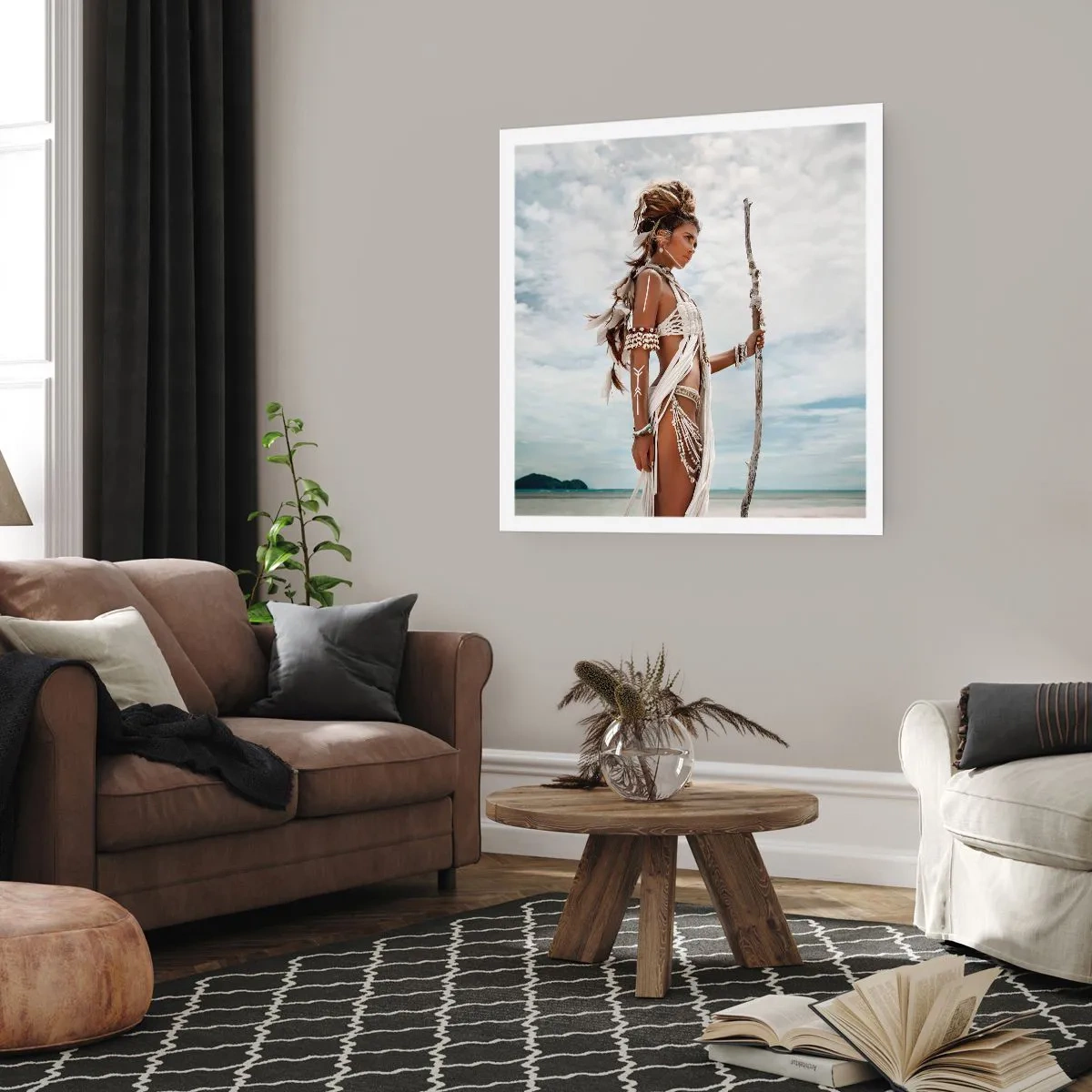 Poszter - A trópusok királynője - 30x30 cm