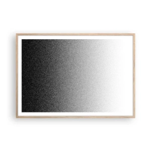 Poszter világos tölgy keretben - A fény felé - 100x70 cm