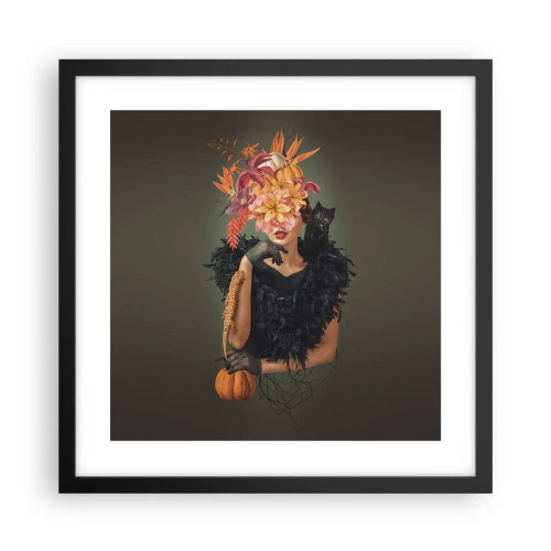 Poszter fehér keretben - Egy boszorkány mágiája - 40x40 cm