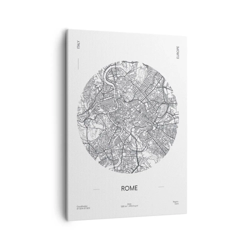 Vászonkép - Róma anatómiája - 50x70 cm