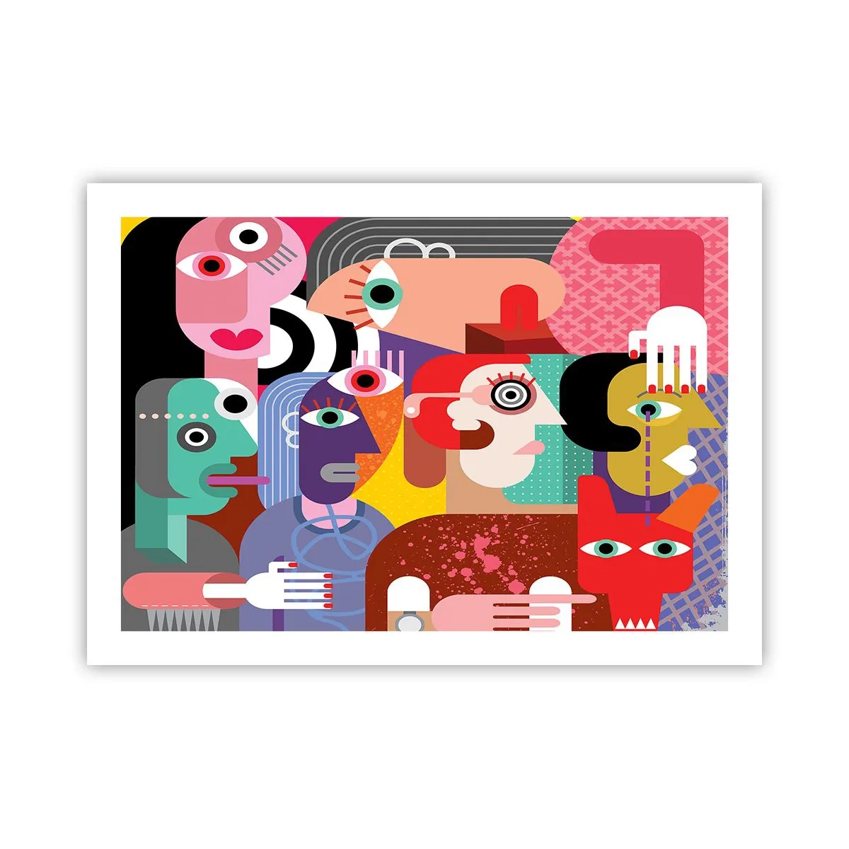 Poszter - Picassó úrtól vagyunk - 70x50 cm