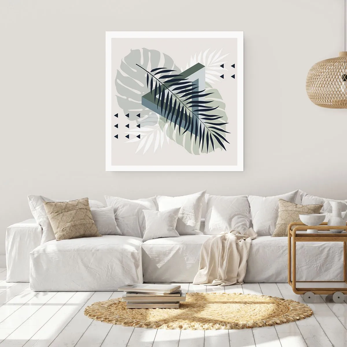 Poszter - Természet és geometria – két rend? - 40x40 cm