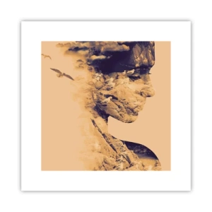 Poszter - Természetes szépség - 30x30 cm