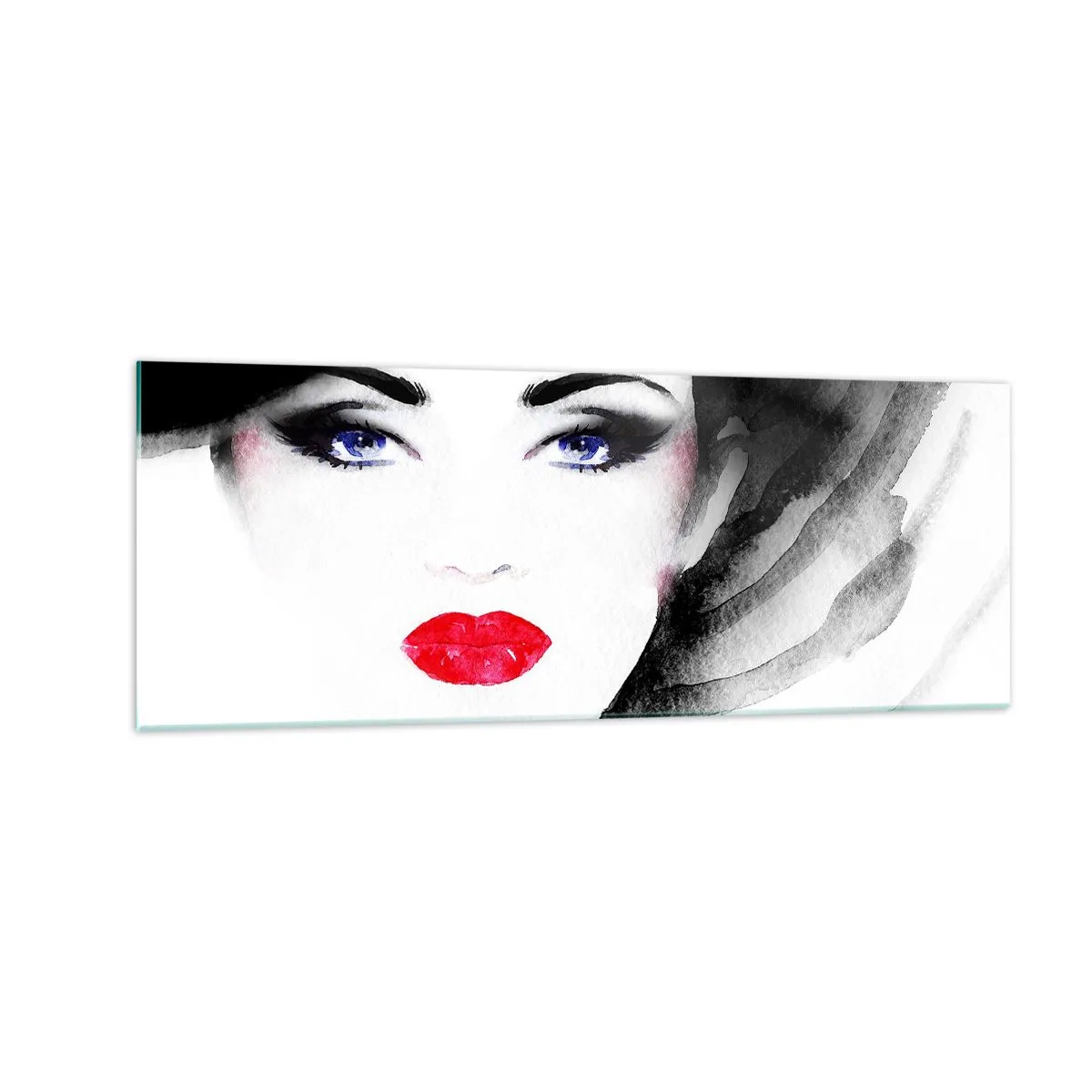 Üveg kép - Elutasít és hív - 140x50 cm