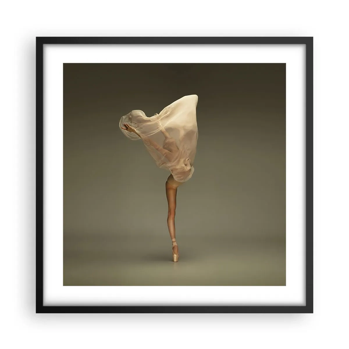 Poszter fehér keretben - Hamarosan felrepül - 50x50 cm