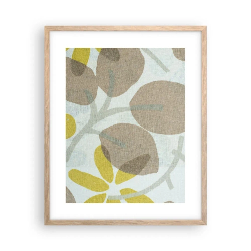 Poszter világos tölgy keretben - Kompozíció a napsütésben - 40x50 cm