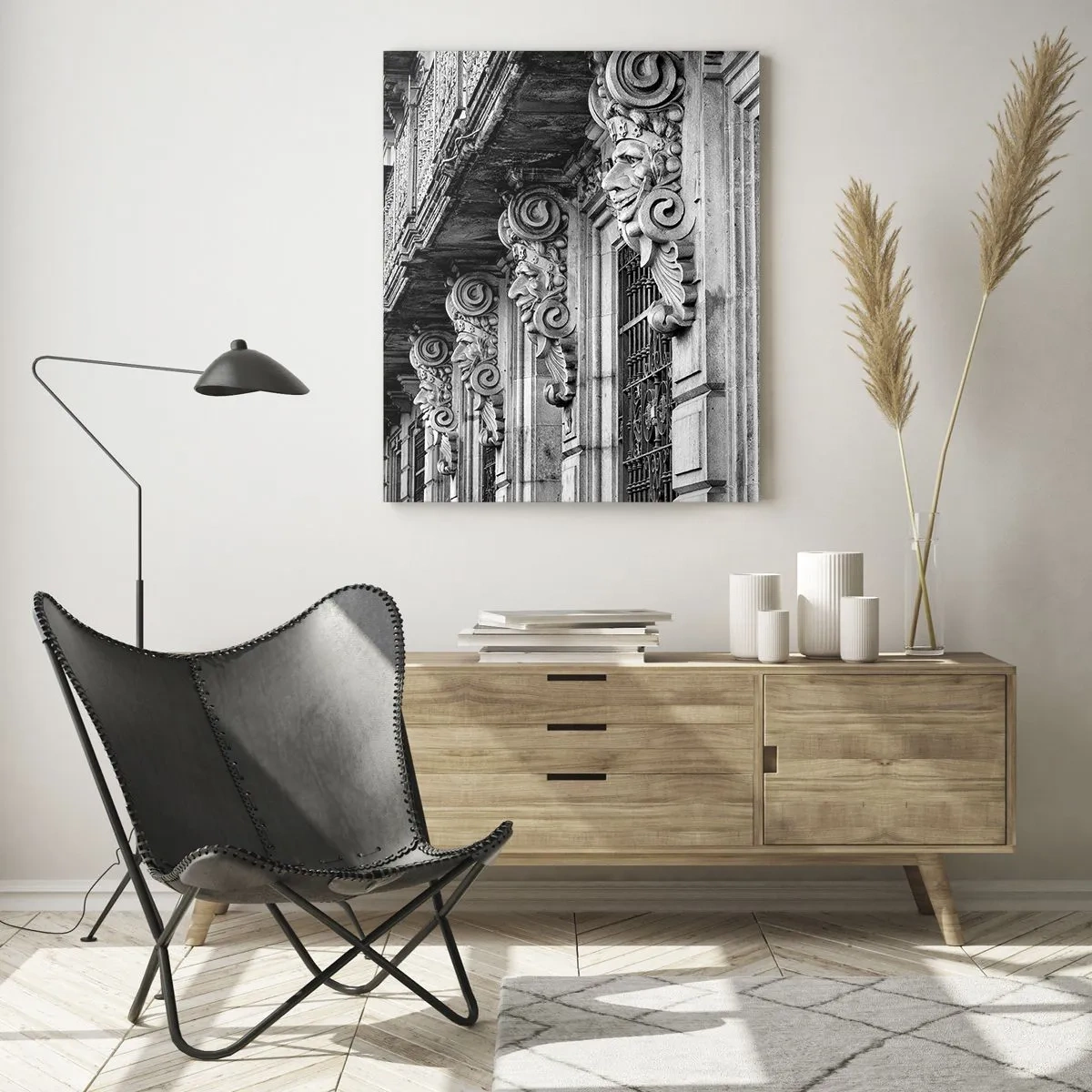 Üveg kép - Csodálatos Barcelona - 50x70 cm
