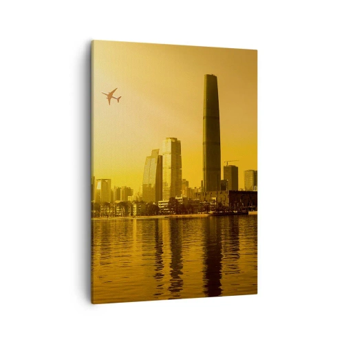 Vászonkép - Arany város - 50x70 cm