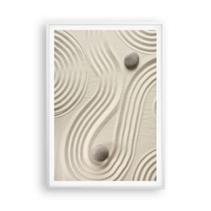 Poszter fekete keretben - A meleg érintése - 70x100 cm