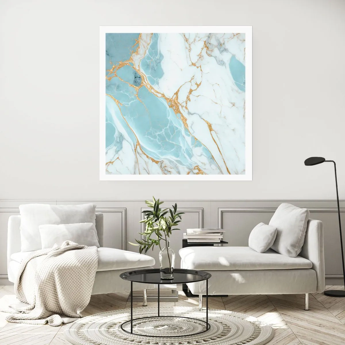 Poszter - A kő gazdagsága - 60x60 cm