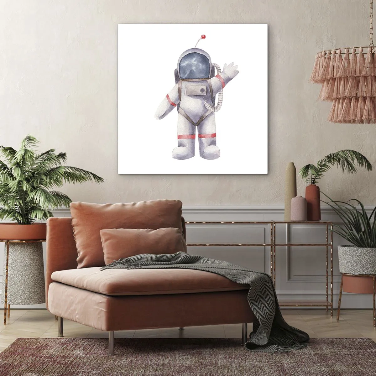 Vászonkép - Akkor szia! - 70x70 cm