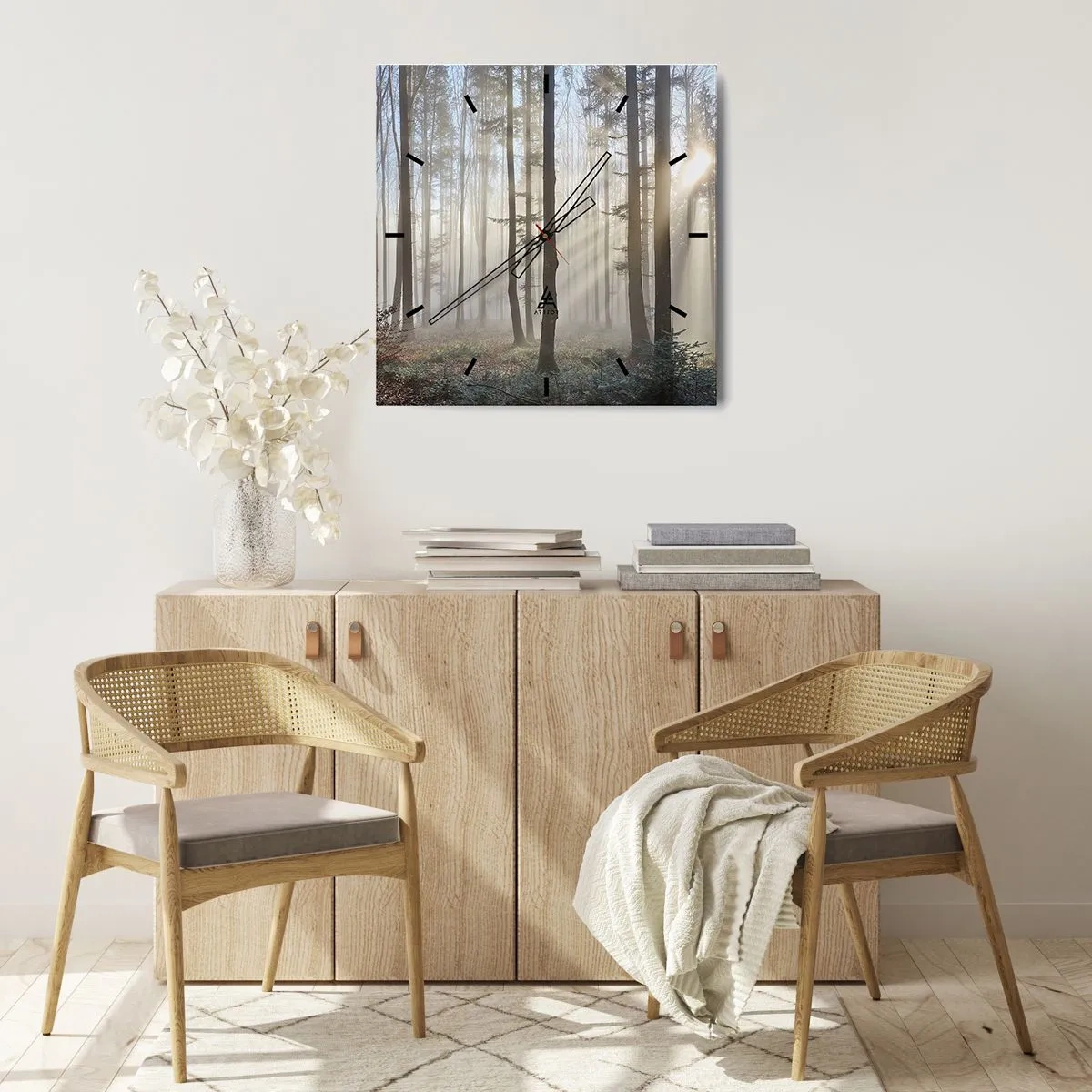 Falióra, Óra - A köd is felébredt - 30x30 cm