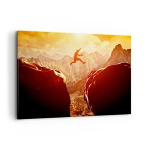 Vászonkép - Átlépve a határokat - 120x80 cm