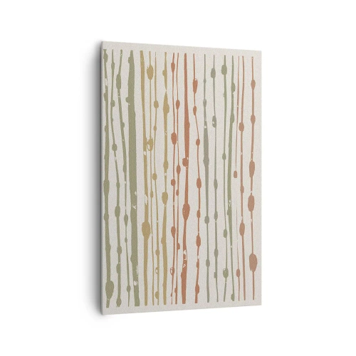 Vászonkép - Zenei színjegyzetelés - 80x120 cm