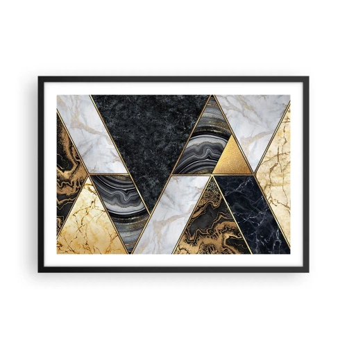 Poszter fehér keretben - Kőről kőre - 70x50 cm