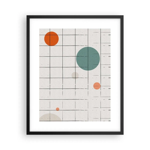 Poszter fehér keretben - Csapdába esve. Mi vagy ők? - 40x50 cm