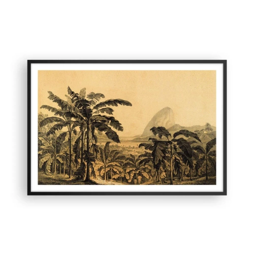 Poszter fehér keretben - Gyarmati klímában - 91x61 cm