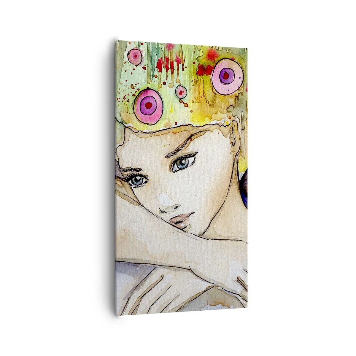 Vászonkép - Pillangó hercegnő - 65x120 cm