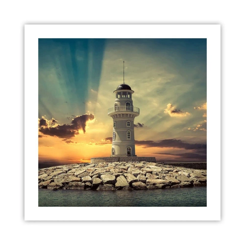 Poszter - Fény - Jóság - Szépség - 50x50 cm