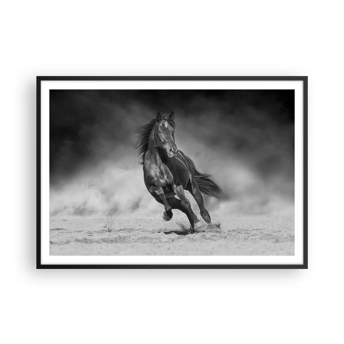 Poszter fehér keretben - Az emírhez méltó - 100x70 cm