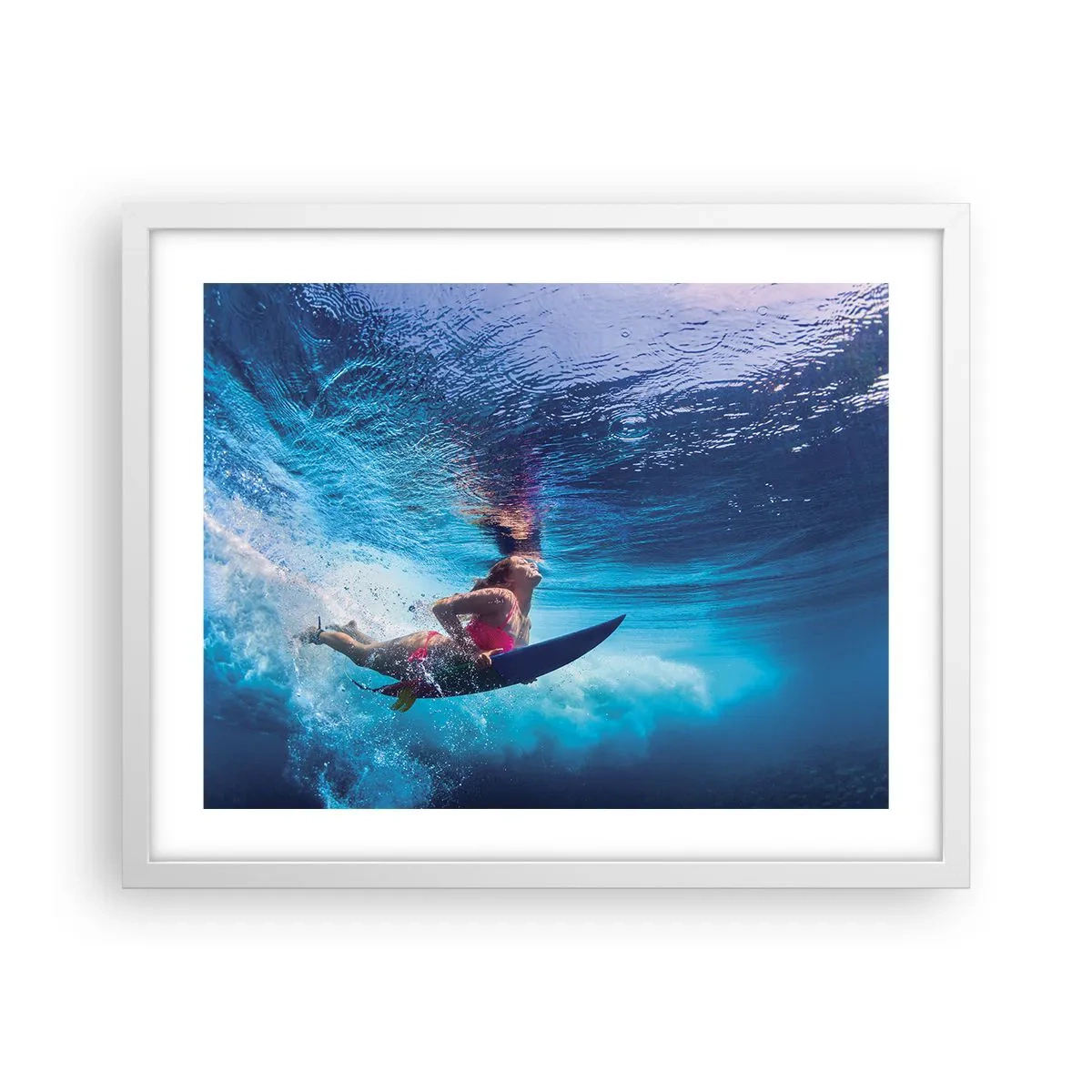 Poszter fekete keretben - Az öröm mélysége - 50x40 cm