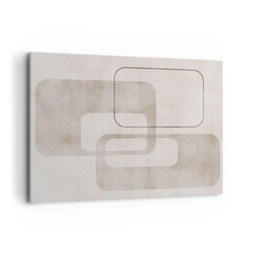 Vászonkép - Geometrikus fúga - 100x70 cm