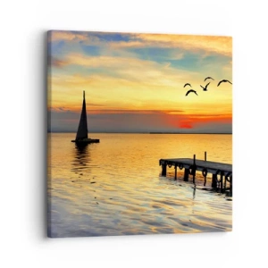 Vászonkép - Az esti visszatérések - 30x30 cm