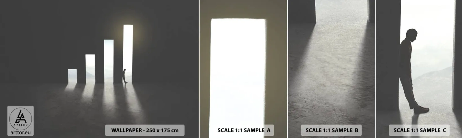 Fotótapéta Minta Standard Eco - Siker - egy benyomás - Üzleti, Építészet, Férfi - 100x30 cm